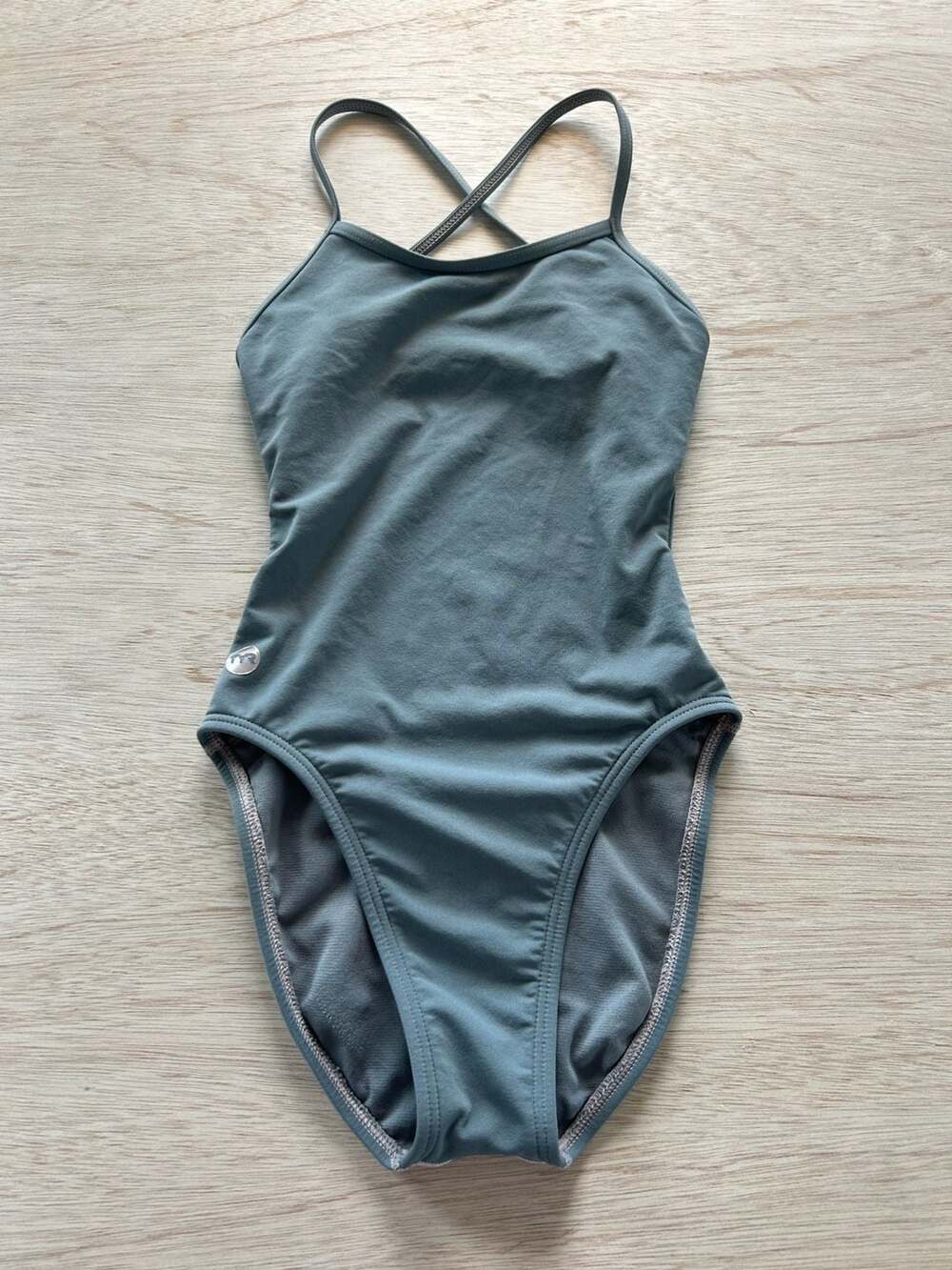 TYR Women's Solid Durafast Elite Trinityfit One Piece Swimsuit Sage Green